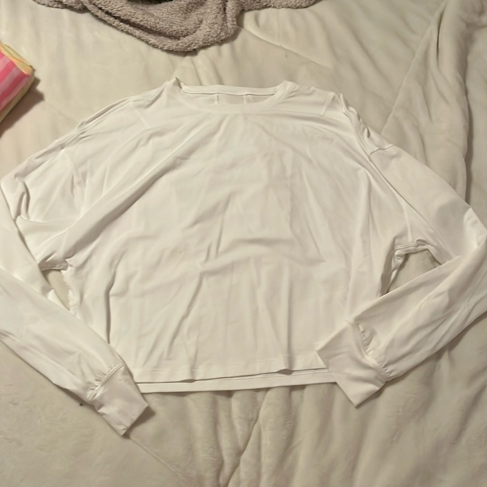 Lululemon White Long Sleeve
